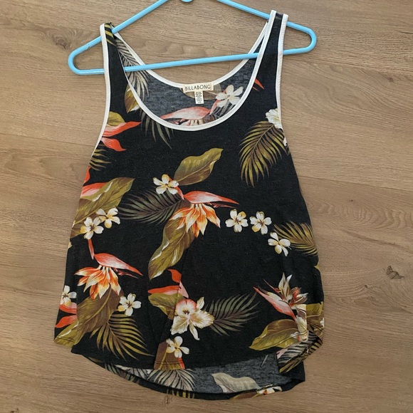 Billabong floral tank - Picture 1 of 2